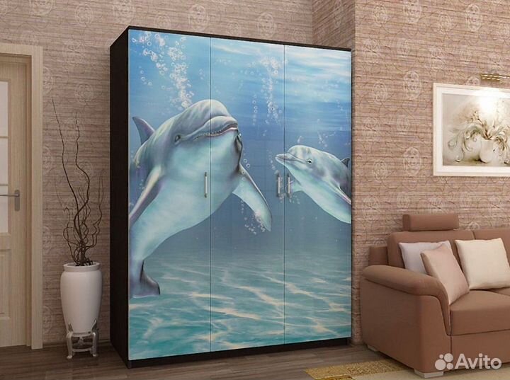 Фотопечать на фасады шкафа купе