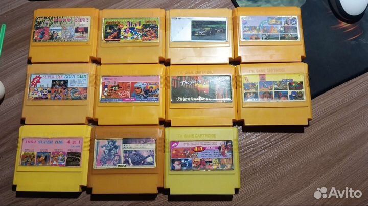 Картриджи для dendy