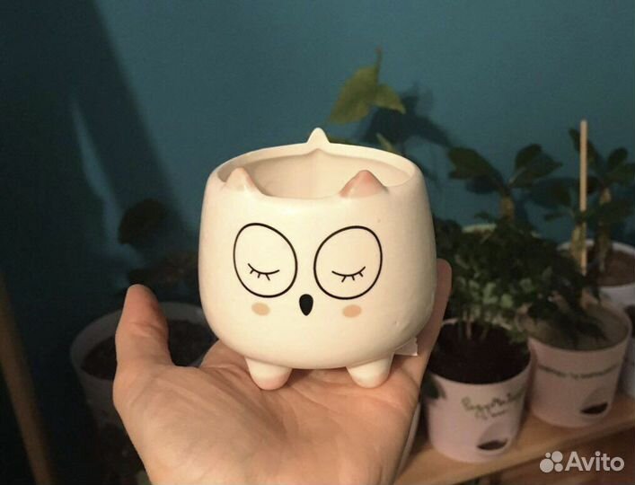 Декор кашпо на выбор