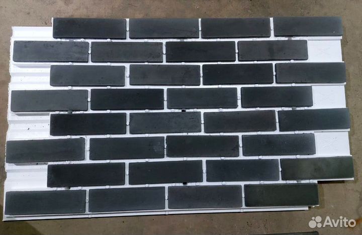 Термопанели для фасада старый кирпич