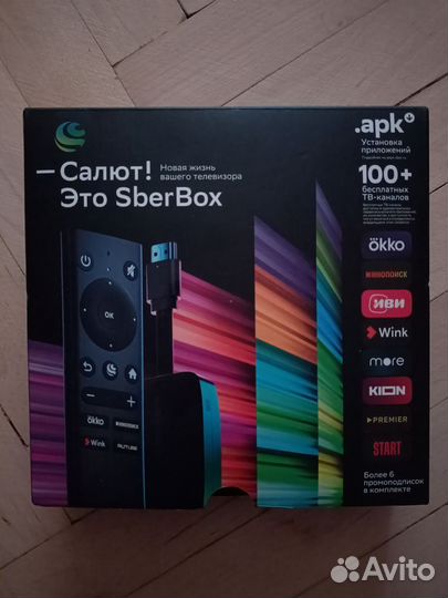 Тв приставка sberbox
