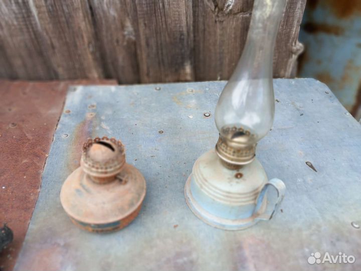 Керосиновая лампа СССР 2 штуки