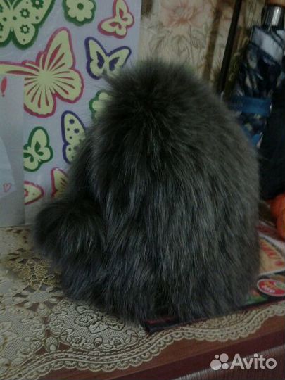 Меховая шапочка