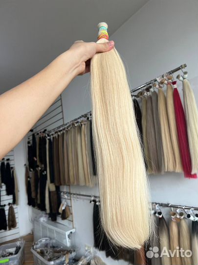 Наращивание натуральных волос, загущение волос