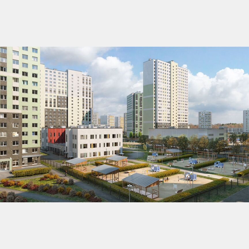 1-к. квартира, 30,9 м², 12/25 эт.