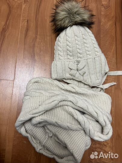 Шапка зимняя для девочки