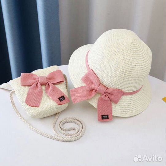 Детская шляпа и сумка