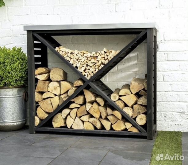 Дровница лофт