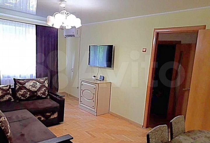 3-к. квартира, 54,6 м², 1/4 эт.