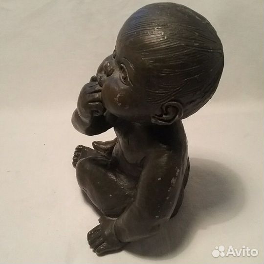 Статуэтка ребенок. Европа, гипс, антиквариат