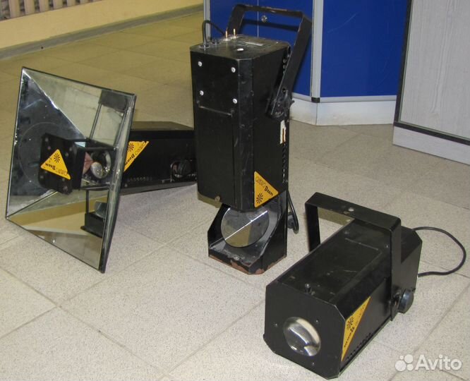 Светомузыка Color Disco Qvadro Beam полицвет Mic