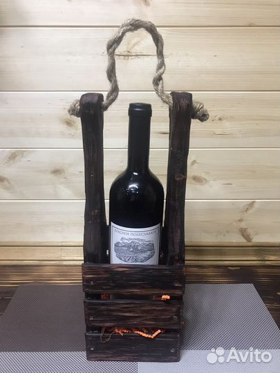 Ящик подарочный для вина. Упаковка подарков