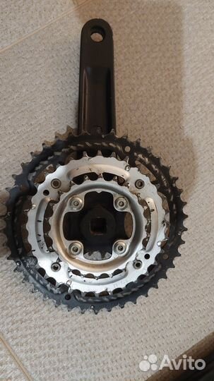 Система шатунов SR Suntour V2 + каретка