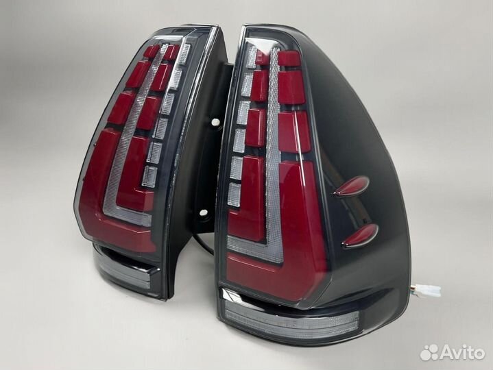 Стопы Toyota Land Cruiser Prado 120 Красные N2425