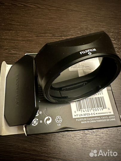 Металлическая, оригинальная бленда Fujifilm