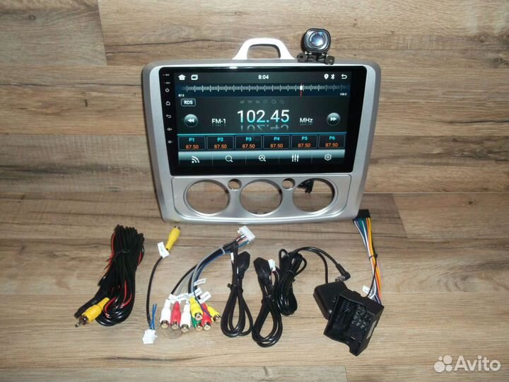 Магнитола Ford Focus 2 Android с камерой