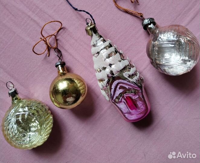 Елочные игрушки СССР (набор)