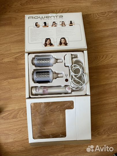 Фен расческа rowenta