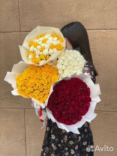 101 роза 51 роза розы с доставкой