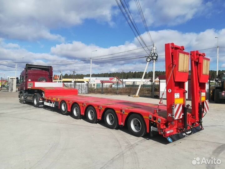 Полуприцеп трал (тяжеловоз) Kassbohrer LB5E, 2023