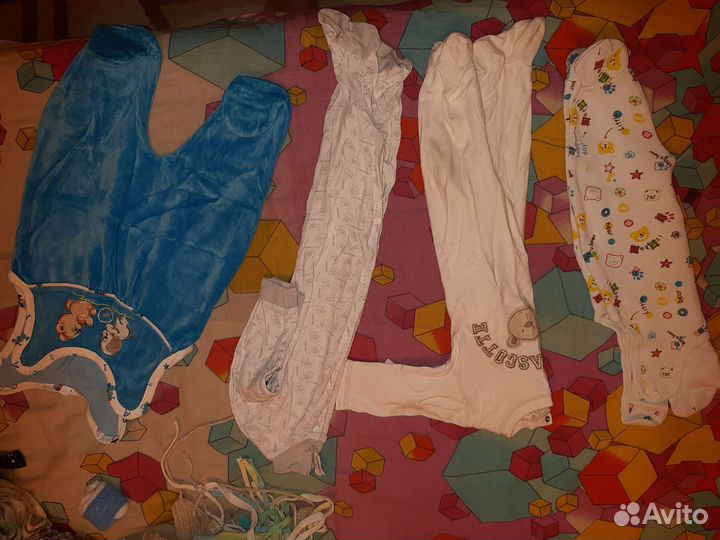 Детские вещи пакетом от 0-до 6 месяцев