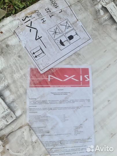 Панельные радиаторы новые