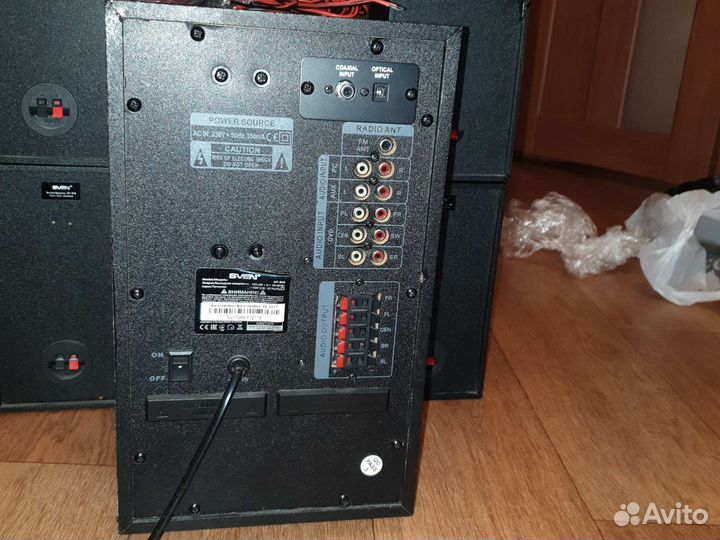 Акустика Sven ht-210 7.1