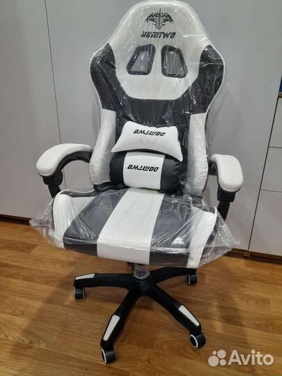 Компьютерное кресло геймерское из экокожи