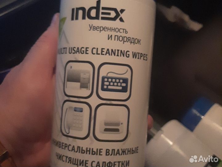 Салфетки чистящие для оргтехники