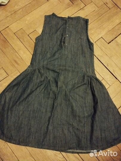 Джинсовый сарафан