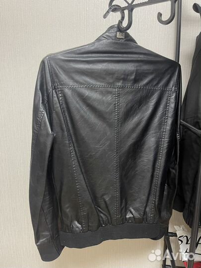 Кожаная куртка мужская