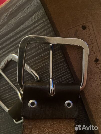 Ремень мужской кожаный