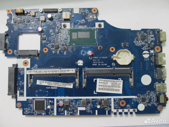 Неисправная системная плата