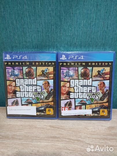 Игра для PlayStation 4 GTA 5 (PS4) На диске. Новая