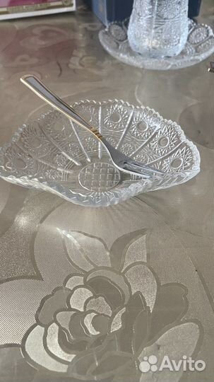 Стаканы армуды с блюдцами, 6 шт