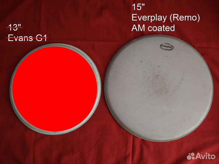 Пластики Evans remo Everplay Sonor