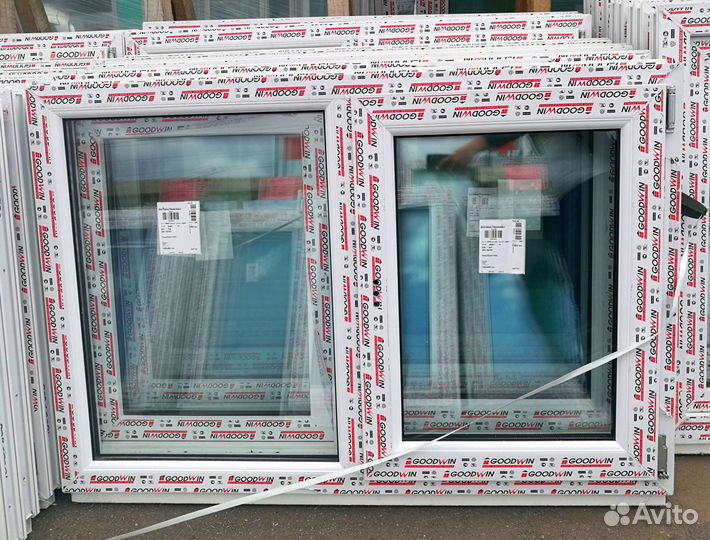 Окна пластиковые 1300х900