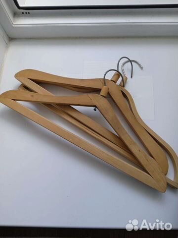 Вешалки плечики деревянные