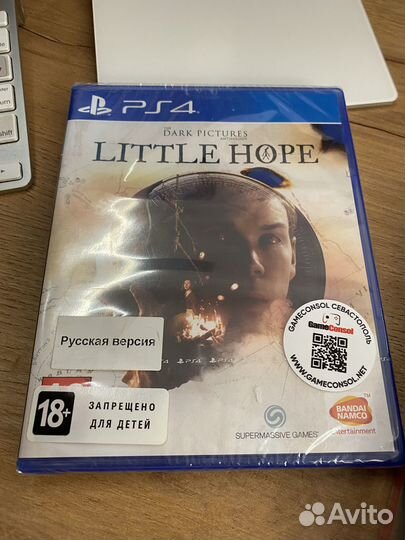 The Dark Pictures: Little Hop диск для PS4 новый