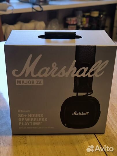 Оригинальные беспроводные наушники marshall major