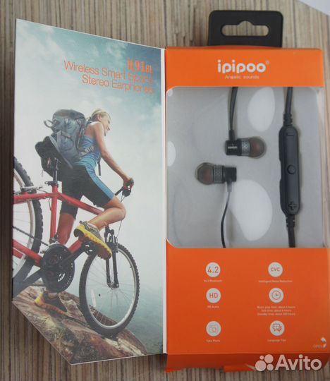 Беспроводные наушники ipipoo IP-iL91BL