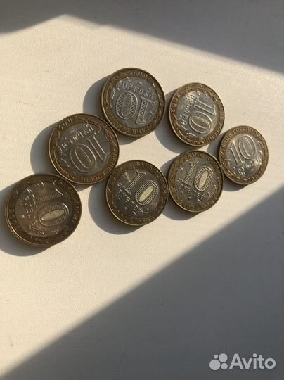 10 рублей монеты министерства биметалл