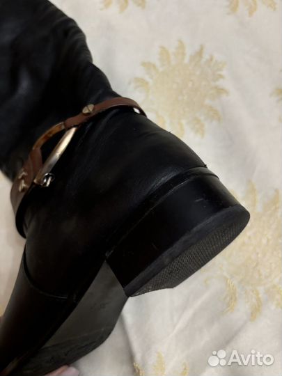 Сапоги женские натуральная кожа 36