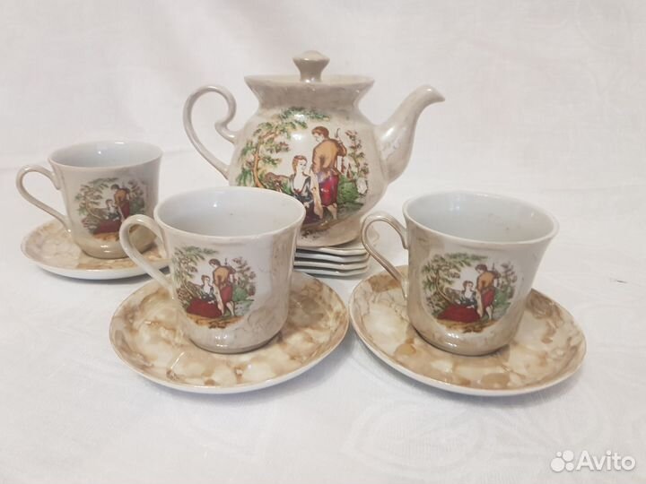 Чайный набор фарфор