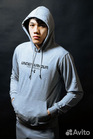 Кофта худи Under Armour silver
