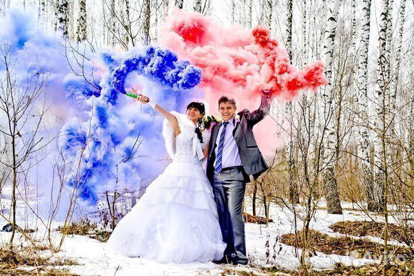 Цветной дым для фотосессий и гендер пати