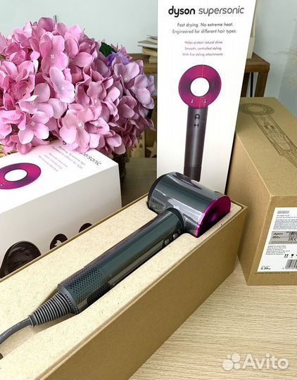 Фен Dyson Supersonic HD08 Розовый фуксия