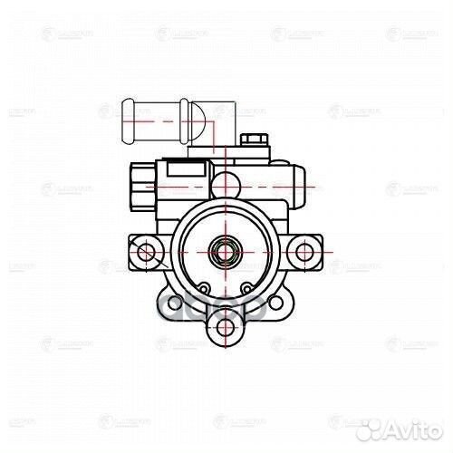 Насос гур для ам Chevrolet Cruze (09) 1.4i,1.8