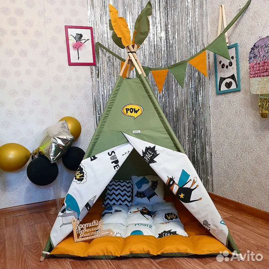 Детская палатка вигвам