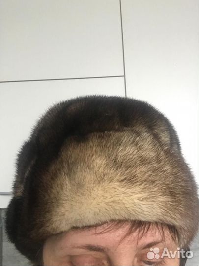 Шапка норковая женская